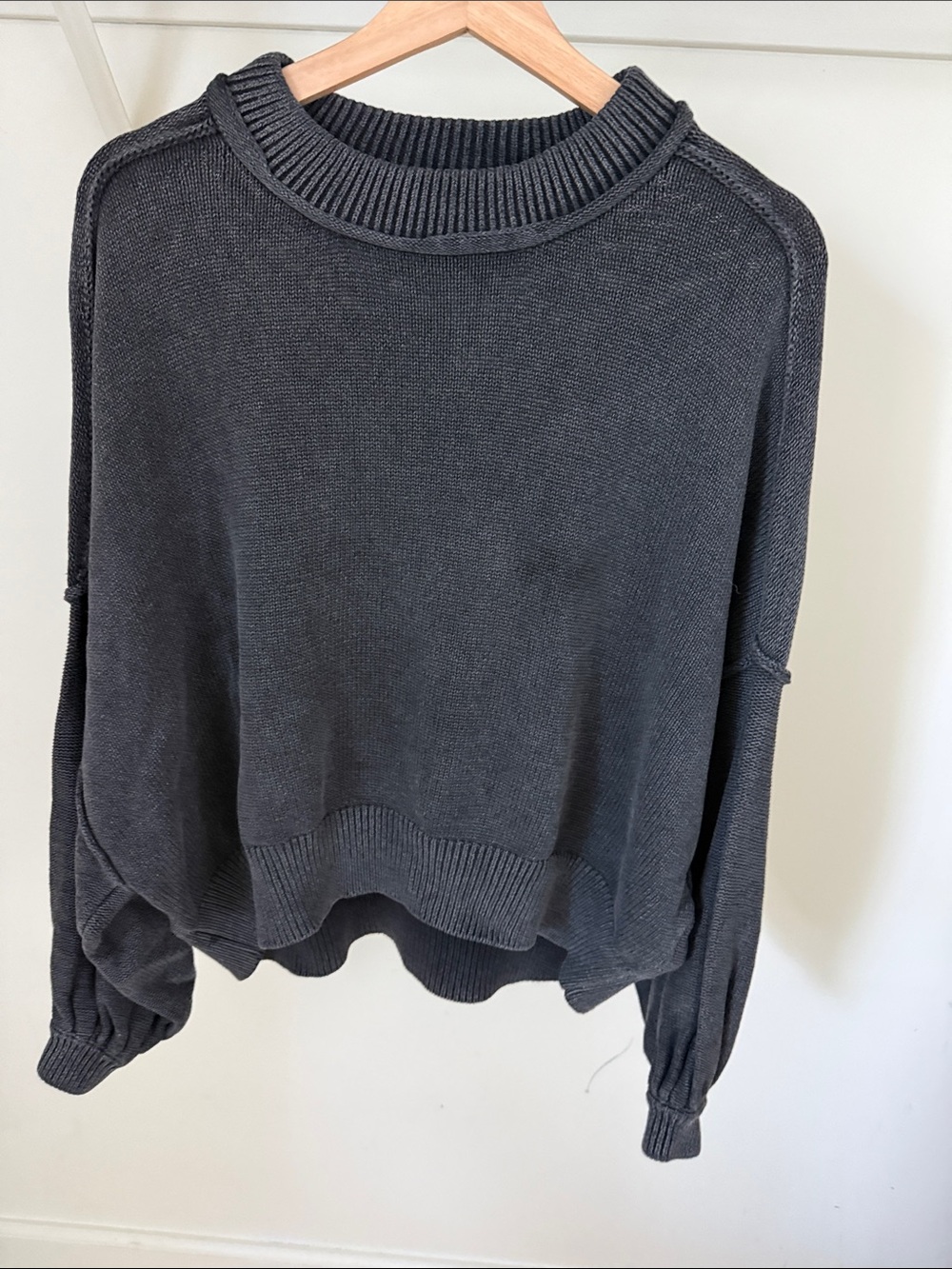 Urban Outfitters Charcoal Crewneck Sweater